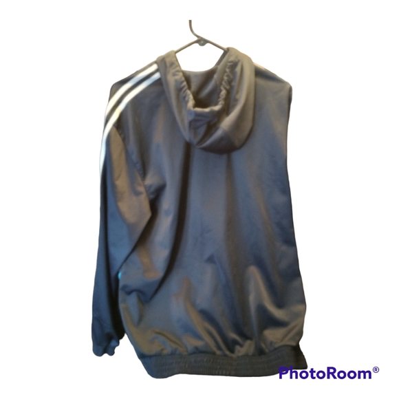 Men's XL NordicTrack Jacket blue/light blue/white  Full Zip Up Athletic Jacket - Picture 6 of 8